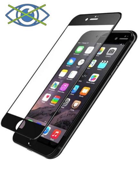 تصویر  محافظ صفحه نمایش شیشه‌ ای (گلس) بنوو برای گوشی اپل آیفون 7 و 8 با حفاظت کامل از حریم شخصی