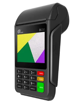 تصویر پایانه فروشگاهی سیار (دستگاه پوز) مدل PAX D230