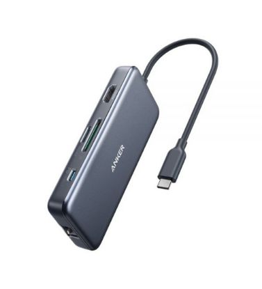 تصویر  هاب 7 پورت انکر Premium با کابل USB-C مدل A8352
