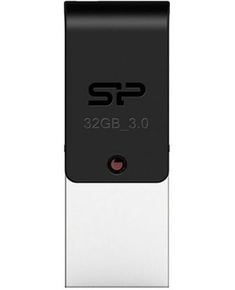 تصویر  فلش مموری OTG USB سیلیکون پاور مدل موبایل ایکس 31 - 32 گیگابایت