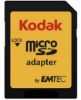 تصویر  کارت حافظه امتک کداک میکرو اس دی اچ سی 64 گیگابایت کلاس 10 با سرعت 85 مگابایت در ثانیه به همراه آداپتور تبدیل