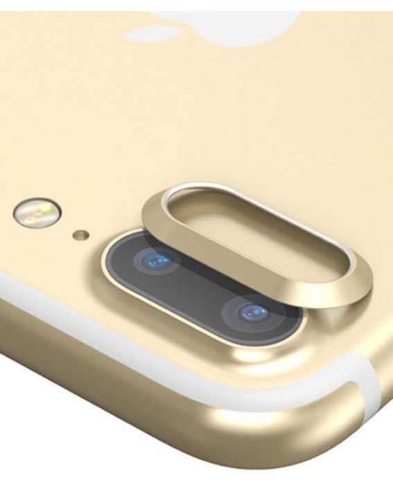تصویر  حلقه فلزی محافظ لنز دوربین بیسوس برای گوشی اپل آیفون 7 پلاس