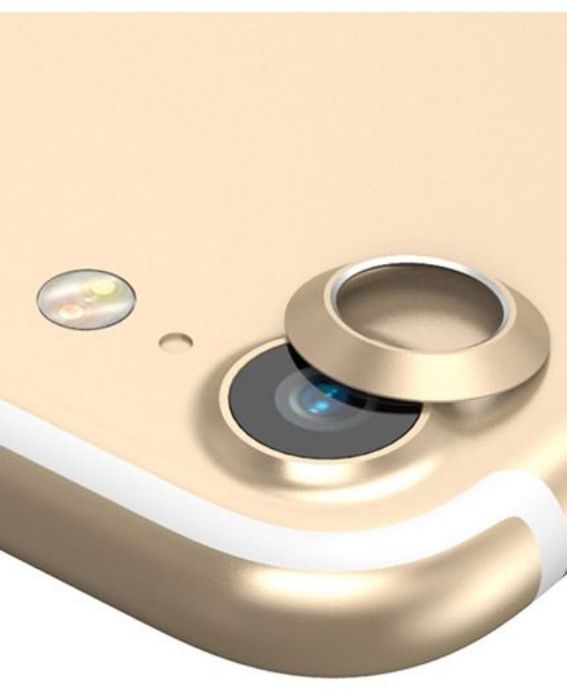 تصویر  حلقه فلزی محافظ لنز دوربین بیسوس برای گوشی اپل آیفون 7