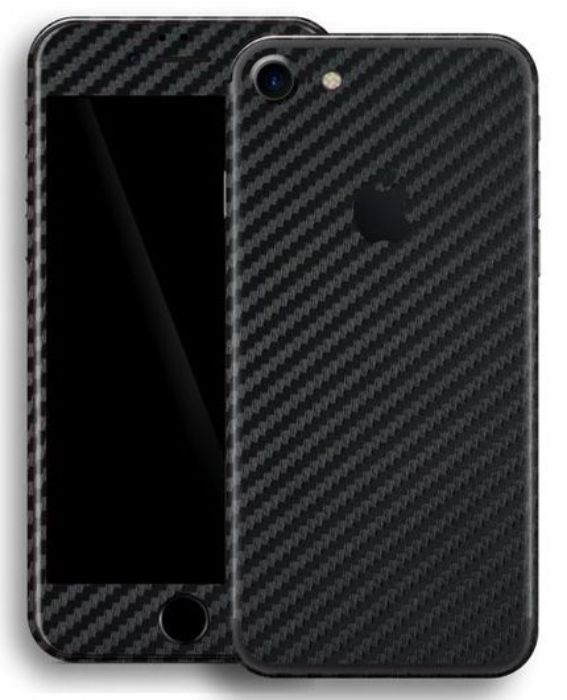 تصویر  برچسب محافظ پشت و رو برای گوشی اپل آیفون 7 مدل کربن