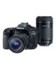 تصویر  دوربین دی اس ال آر کانن مدل Eos 80D به همراه لنز 18-55 میلی‌متری STM